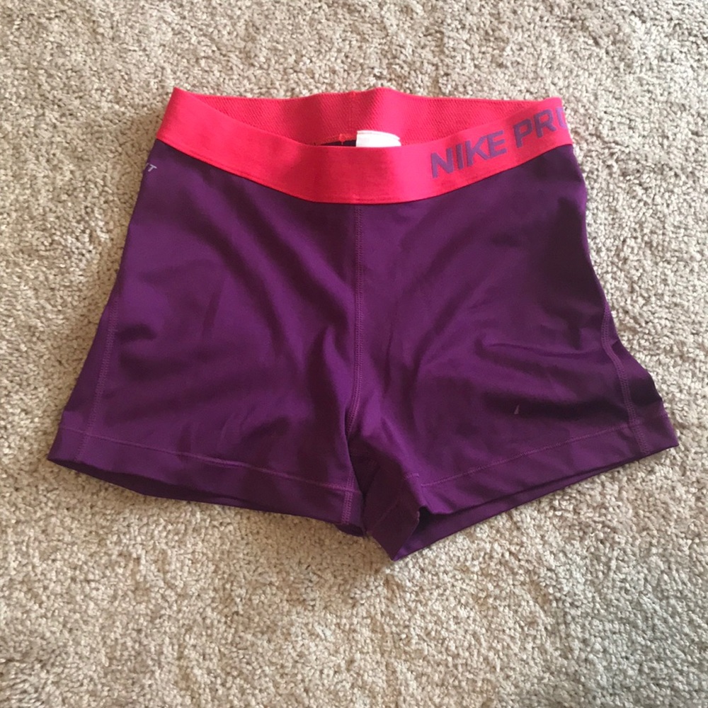 Nike pro compression shorts